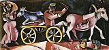 Marc Chagall The Cattle Dealer painting